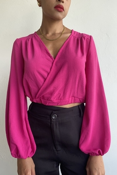 CROPPED MANGA COMPRIDA - UseBalook Moda Feminina