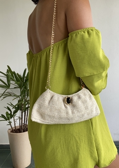 Imagem do BLUSA BATA COM BABADOS NA MANGA - VERDE