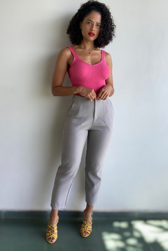 CALÇA ZARA - CINZA - UseBalook Moda Feminina