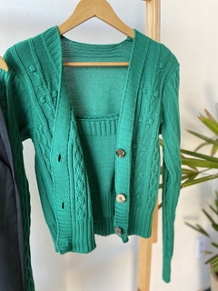 CONJUNTO TRICÔ - VERDE