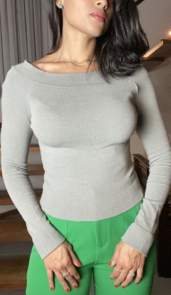 BLUSA TRICÔ - OMBRO A OMRBO - comprar online