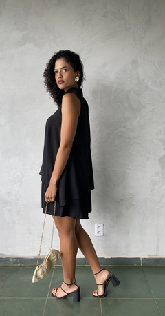 VESTIDO ASSIMÉTRICO - UseBalook Moda Feminina