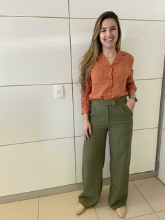 CALÇA PANTALONA ALFAIATARIA - comprar online