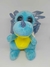 Dragão Azul Olhos de Glitter Pelúcia Br Machine Brinquedo - Pelúcias