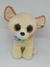Chewey Chihuahua Beanie Boos 22cm Olhos De Glitter Pelúcia Br Machine Brinquedo - Pelúcias