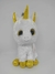 Unicórnio Pegasus Beanie Boos Branco Olhos De Glitter Pelúcia Br Machine Brinquedo - Pelúcias