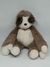 Bicho Preguiça Marrom Pelúcia Br Machine 22cm Brinquedo - Pelúcias