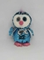 Pinguim Azul De Lantejoulas Olhos De Glitter Pelúcia Br Machine Brinquedo - Pelúcias
