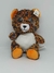 Ursinho Laranja Olhos Brilhantes Pelúcia Br Machine Brinquedo - Pelúcias
