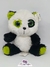 Urso Panda Olho Coração Bordado Olhos De Glitter Pelúcia Br Machine Brinquedo - Pelúcias