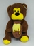 Urso Pote De Mel Bordado Pelúcia Br Machine Brinquedo - Pelúcias