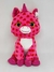 Unicórnio Pink Olhos De Glitter Pelúcia Br Machine Brinquedo - Pelúcias