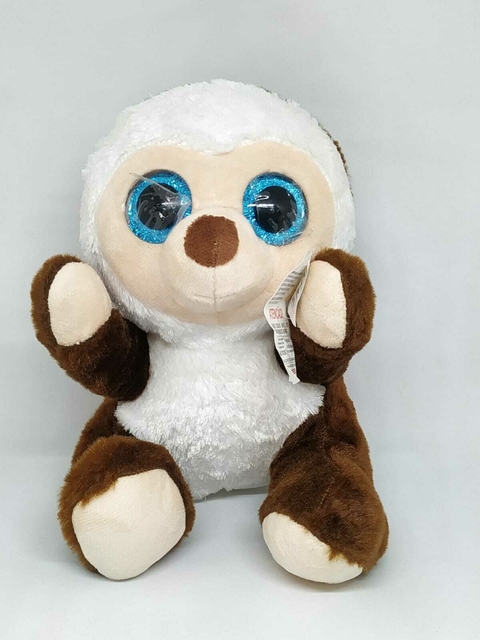 Bicho Preguiça Olhos De Glitter Pelúcia Br Machine Brinquedo - Pelúcias