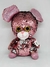 Ratinho Lantejoulas Olhos De Glitter Pelúcia Br Machine Brinquedo - Pelúcias - CB Presentes Criativos
