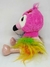 Flamingo Colorido Bordado Pelúcia Br Machine Brinquedo - Pelúcias - comprar online