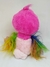 Flamingo Colorido Bordado Pelúcia Br Machine Brinquedo - Pelúcias na internet