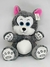 Lobo Cinza Bordado Olhos De Glitter Pelúcia Br Machine Brinquedo - Pelúcias - comprar online