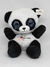 Urso Panda Coleção Safari Bordado Pelúcia Br Machine Brinquedo - Pelúcias