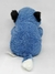Castor Azul Plaquinha Olhos De Glitter Pelúcia Br Machine Brinquedo - Pelúcias na internet
