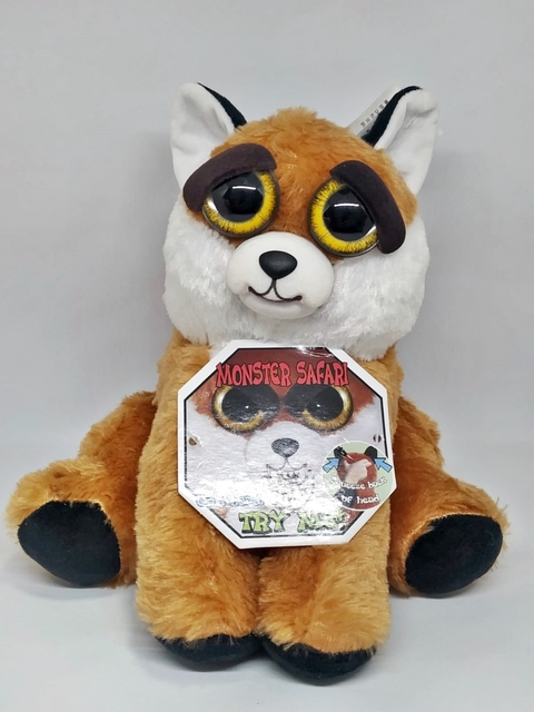 Feisty Pets Raposa Fox Muda Expressão Pelúcia Br Machine Brinquedo - Pelúcias
