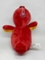 Papagaio Vermelho Bordado Joyous Pelúcia Br Machine Brinquedo - Pelúcias na internet