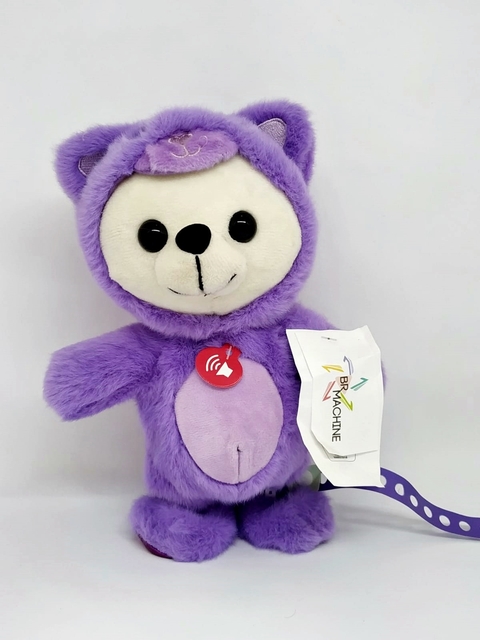 Boneco Eletrônico Cosplay Musical Anda Repete a Fala Pelúcia Br Machine - Pelúcias