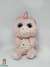 Unicórnio Rosa Estrelado Olhos De Glitter Pelúcia Br Machine Brinquedo - Pelúcias