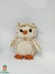 Coruja Fios Dourados Olhos de Glitter Br Machine Brinquedo - Pelúcias