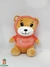 Ursinho Capuz Angel Bordado Pelúcia Br Machine Brinquedo - Pelúcias