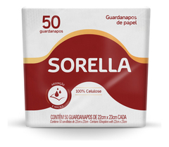 GUARDANAPO SORELLA 22 X 23C 50 UN