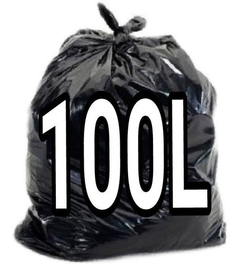 SACO DE LIXO 105L PRETO MICRA 5 PCT C/100 UN