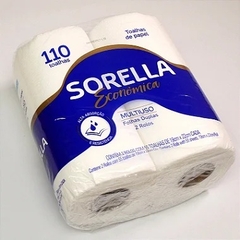 PAPEL TOALHA SORELLA ECONOMICA 12 X 2 C 55 FOLHAS P/ROLO - comprar online