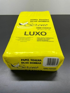 PAPEL TOALHA SERENO INTERFOLHADO LUXO 1.000 FOLHAS - comprar online