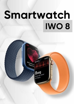 Smartwatch em DOBRO - IWO 8 - + Pulseira + Película - comprar online