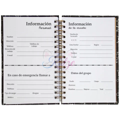 Agenda Docente 24-25 - Blanco y Negro - comprar en línea