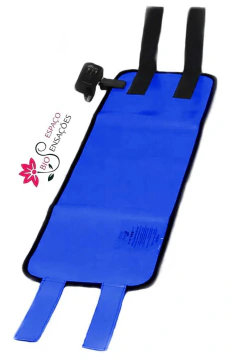 Manta Abdominal Standard 27 x 97cm - Azul 220V - comprar online