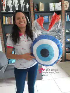 Almofada Olho Grego - Espaço Biosensações