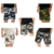 Kit com 5 Bermudas de Moletom Moleton Básica Com Amarração Academia Treino - comprar online