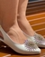 Scarpin Slingback Nalva Fashion Verniz 1873 - Branco Off White 2cm - comprar online