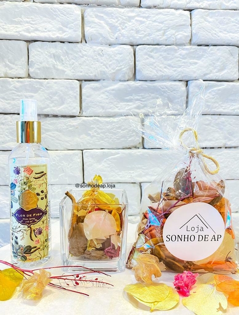 Kit Home Spray + Pot Pourri - Flor de Figo