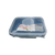 Topper lonchera con SALSERA para alimentos de 4 compartimentos