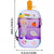 Cantimplora de HELADO botella de agua Kawaii 400ml con stickers en internet