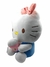 Peluche Grande De Gatita Kitty Tela Piel De Durazno 45cm en internet