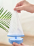 4pz Filtro atrapa pelusa para lavadora con forma de flor reutilizable
