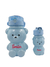 Imagen de dúo Cantimplora infantil OSO botella de agua Kawaii color pastel