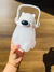 Cantimplora de OSO botella de agua kawaii con correa y popote - comprar en línea