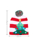 Gorro Navideño de punto tejido con pompón para adultos unisex en internet