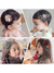 Imagen de Set de Accesorios Kawaii para el cabello, moños, ligas, pasadores, 18 piezas