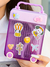 Cantimplora de MALETA botella de agua Kawaii 450ml con stickers