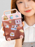 Cantimplora de MALETA botella de agua Kawaii 450ml con stickers - Encantadora